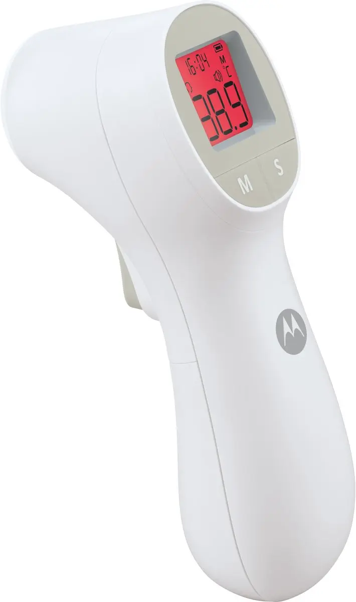 Motorola TE-95 Infrarood Voorhoofdthermometer - Wit - afbeelding 4 van 6