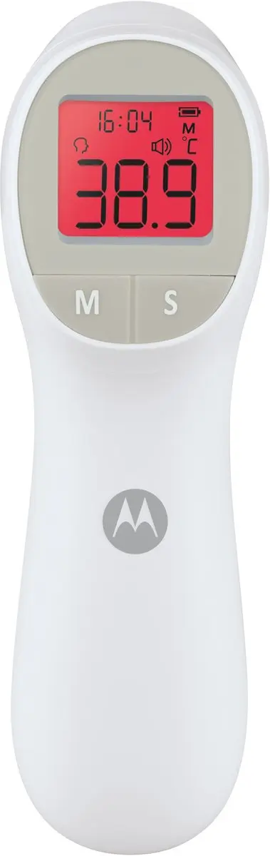 Motorola TE-95 Infrarood Voorhoofdthermometer - Wit - afbeelding 5 van 6