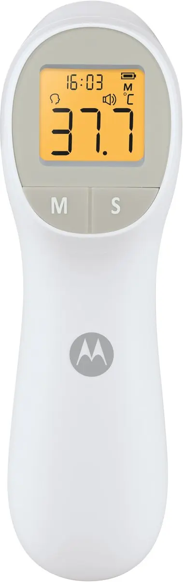 Motorola TE-95 Infrarood Voorhoofdthermometer - Wit - afbeelding 6 van 6