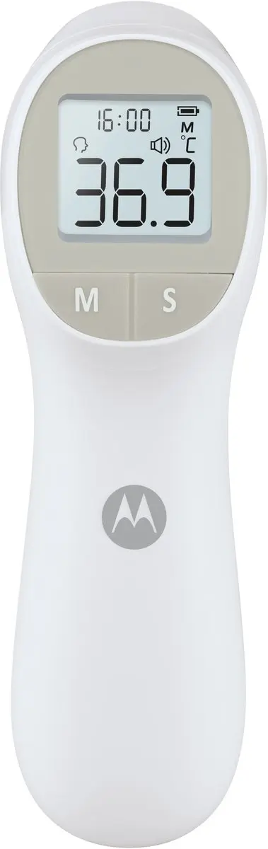 Motorola Nursery TE-95 contactloze voorhoofdthermometer, CE-gecertificeerde infr