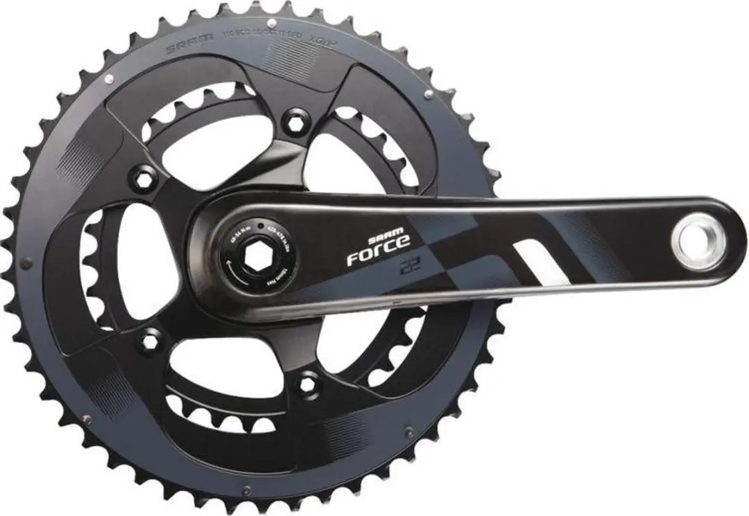 SRAM Force 22 Crankstel 50-34T 165mm - 11 Speed - Zwart - afbeelding 3 van 5