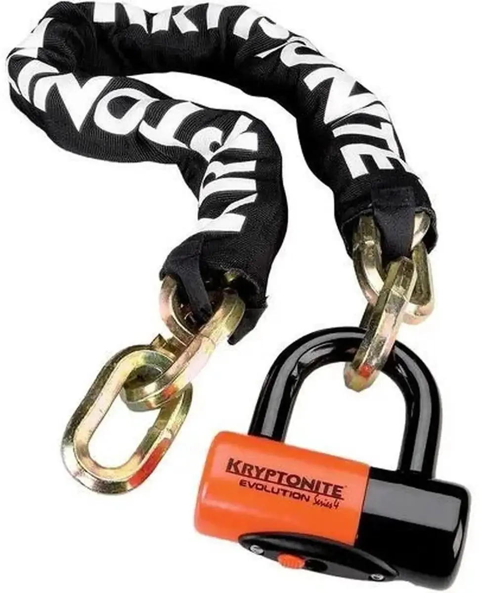 Kryptonite New York Ultimate 130cm Kettingslot - Zwart - afbeelding 2 van 3