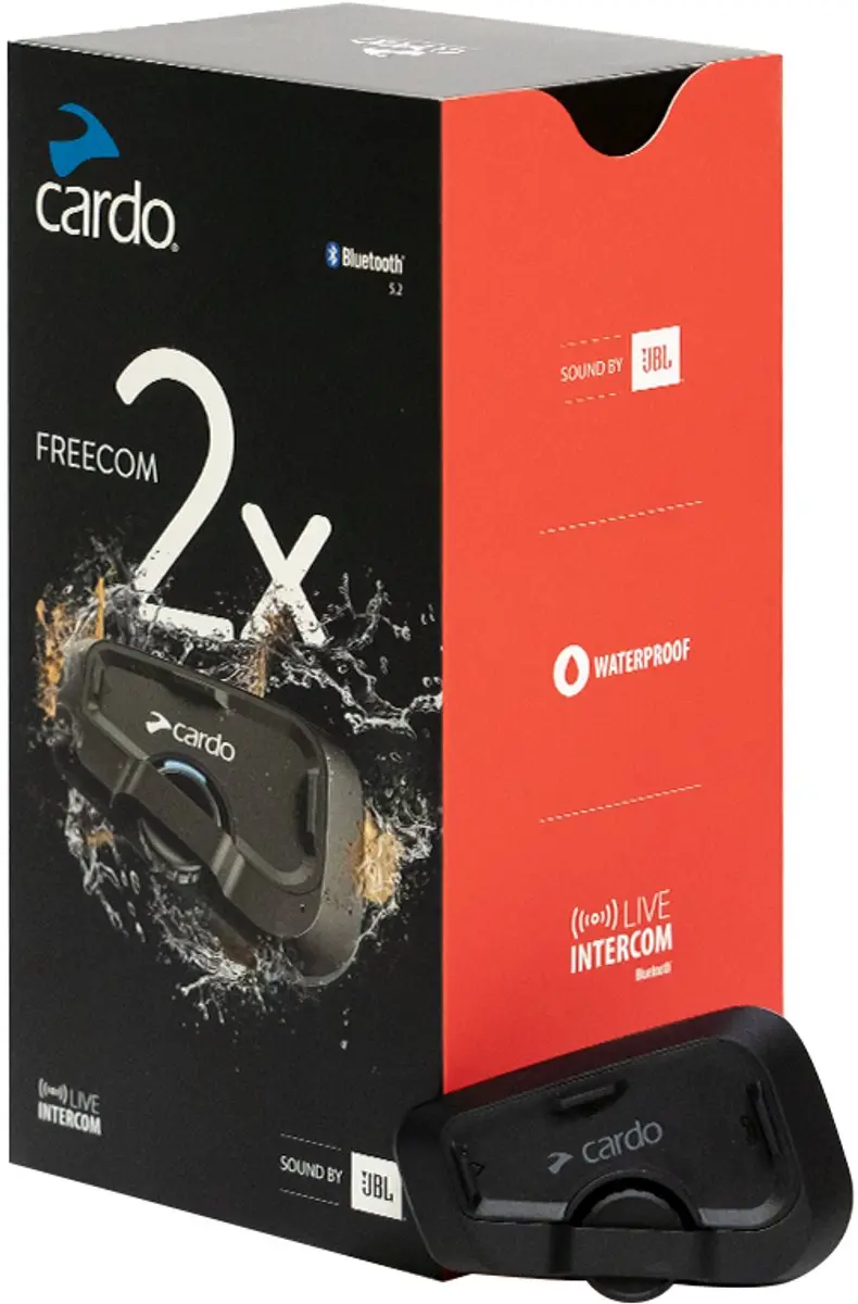 Cardo Freecom 2X Bluetooth Communicatiesysteem - 2 Personen