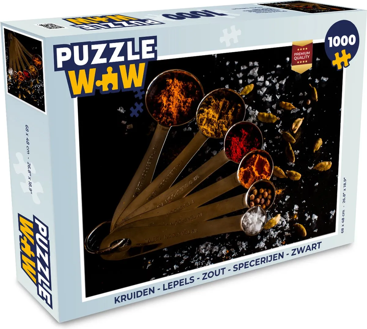 PuzzleWow Kruiden Lepels Puzzel 1000 Stuks