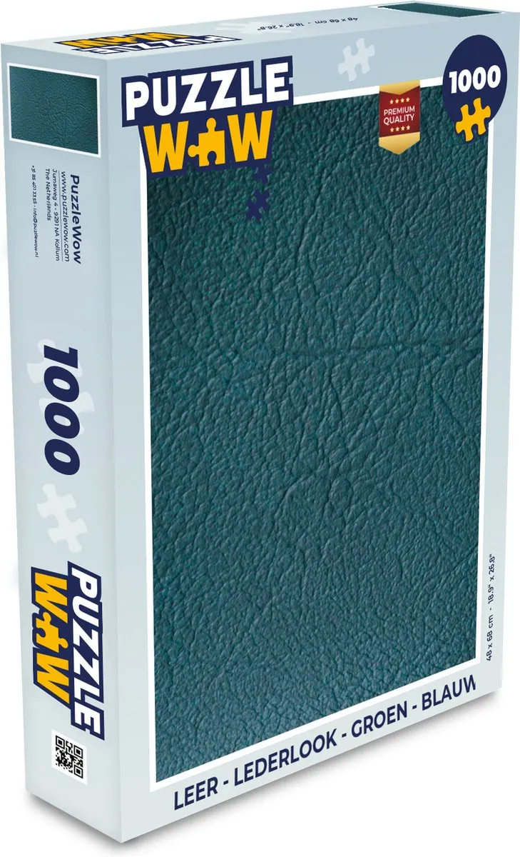 PuzzleWow Legpuzzel 1000 Stuks