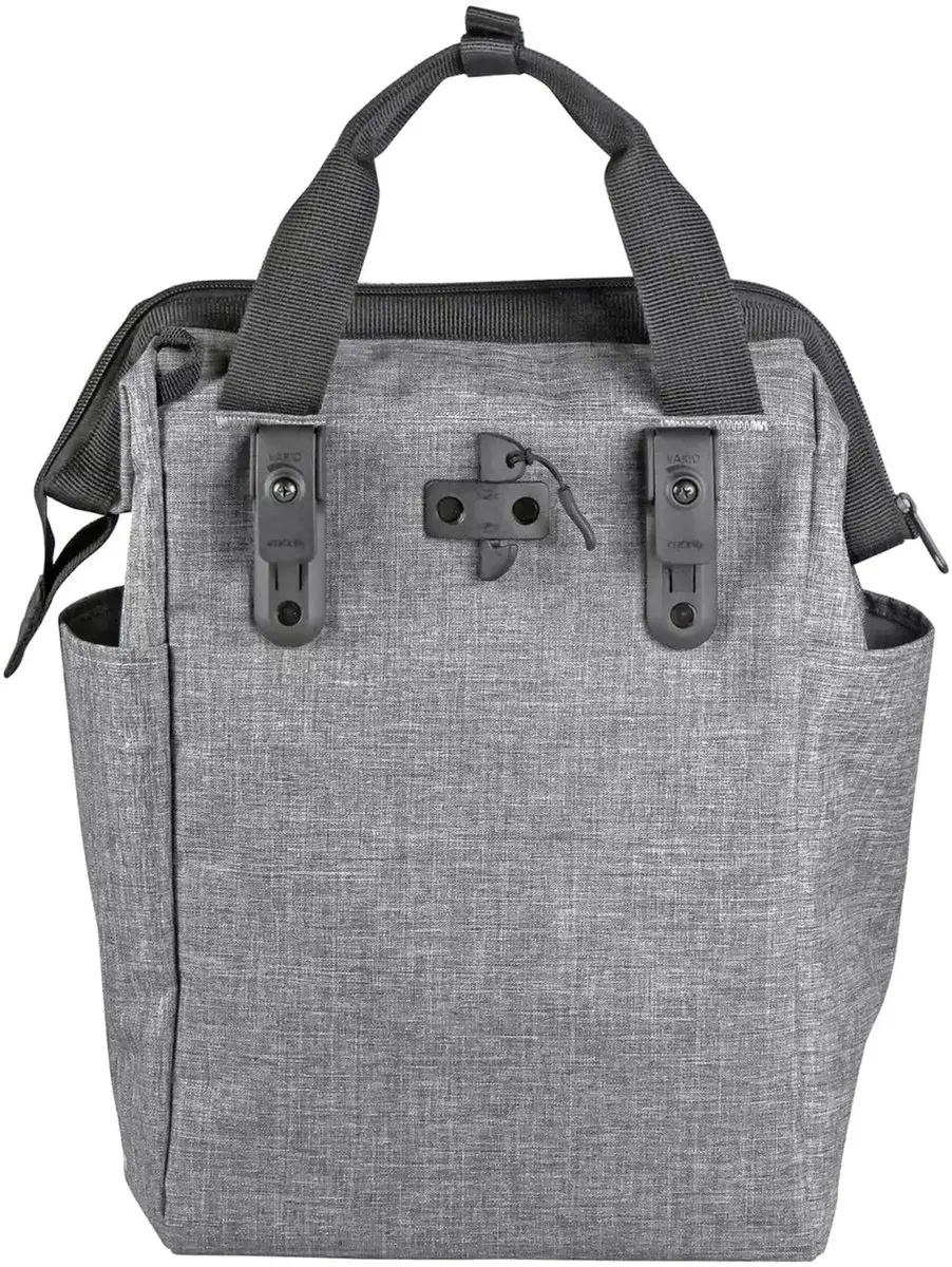 KLICKfix Roomy GT 12 Fietstas - 40cm - Grijs - afbeelding 3 van 6