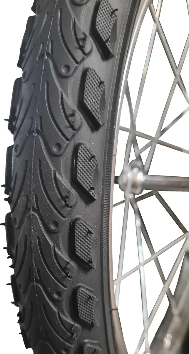 INNOVA Roland Wiel 16 Compleet Fietskar - Zilvergrijs/Zwart - afbeelding 2 van 4