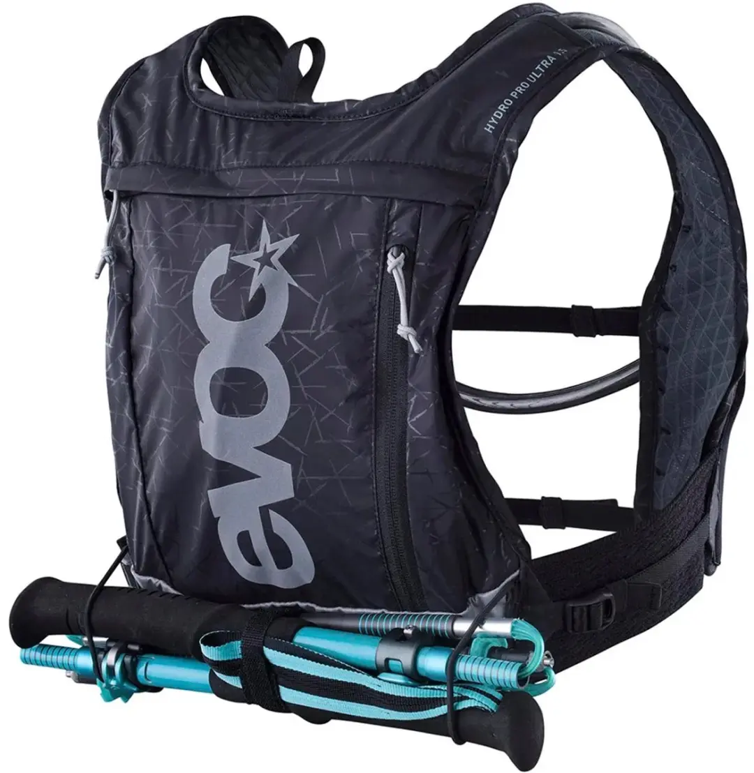 EVOC Hydro Pro Ultra Hydration 1.5L Fietsrugzak - 33cm Zwart - afbeelding 3 van 6