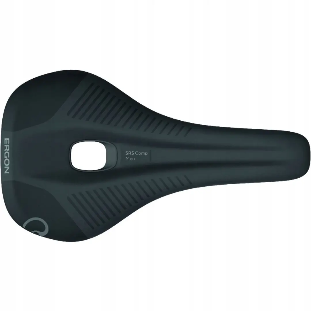 Ergon SRS Comp Heren Zadel - Racefiets - Zwart - afbeelding 4 van 6