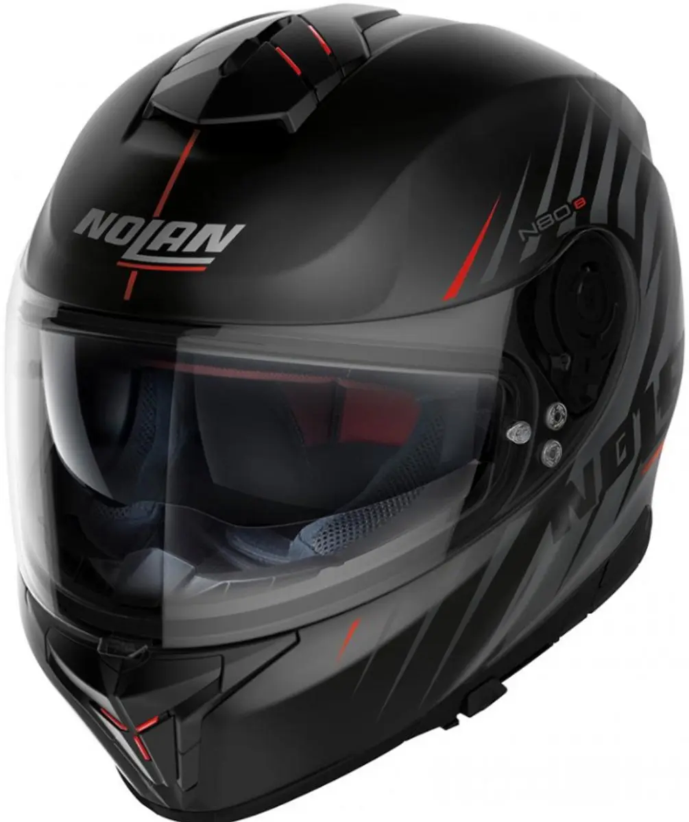 Nolan N80-8 Kosmos 63 Flat Zwart Integraalhelm