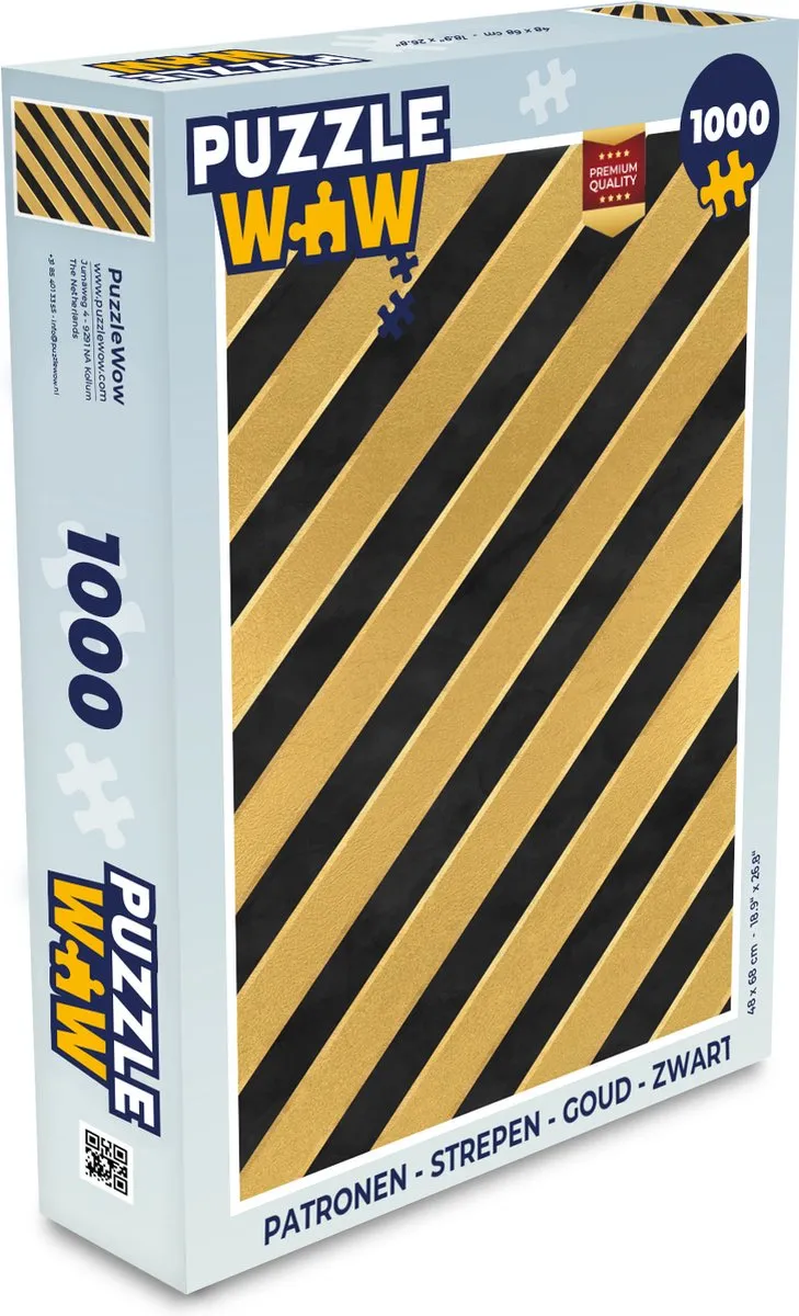 PuzzleWow Legpuzzel 1000 Stuks