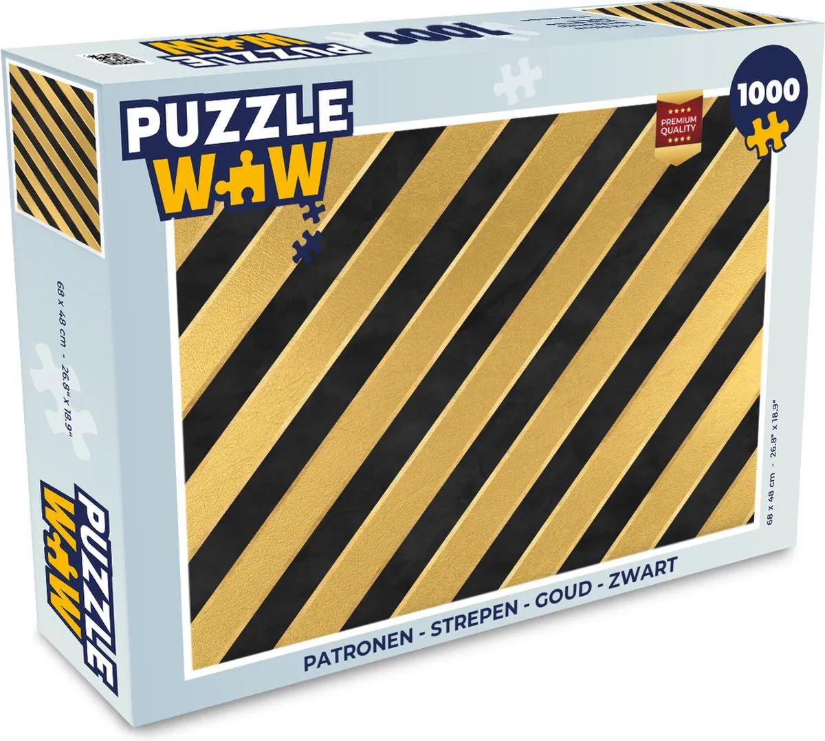 PuzzleWow Legpuzzel 1000 Stuks - Multicolor