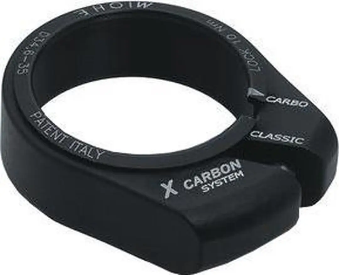 Miche Zadelpenklem 31.8mm Carbon - Zwart - afbeelding 2 van 4