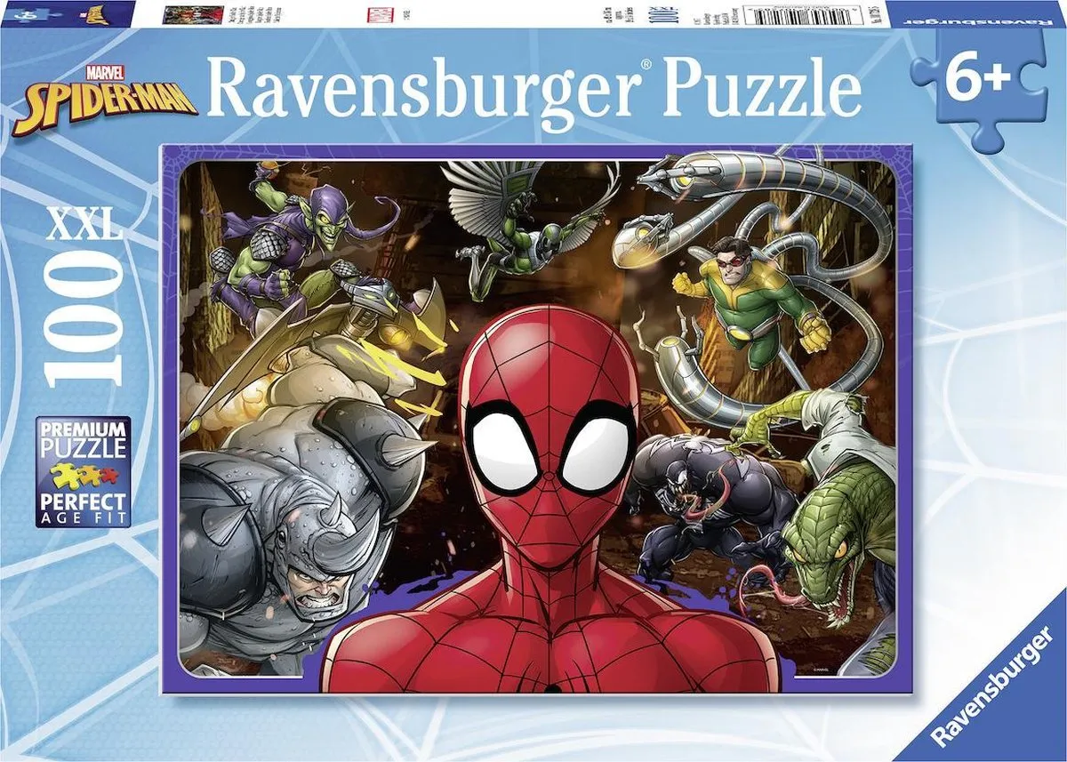 Ravensburger Spiderman Legpuzzel 100 Stuks