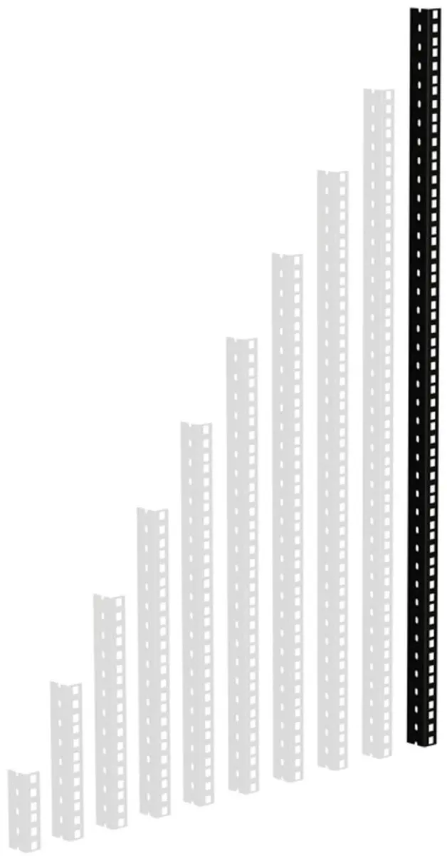 Adam Hall 61535B20 Rackrail 20 HE