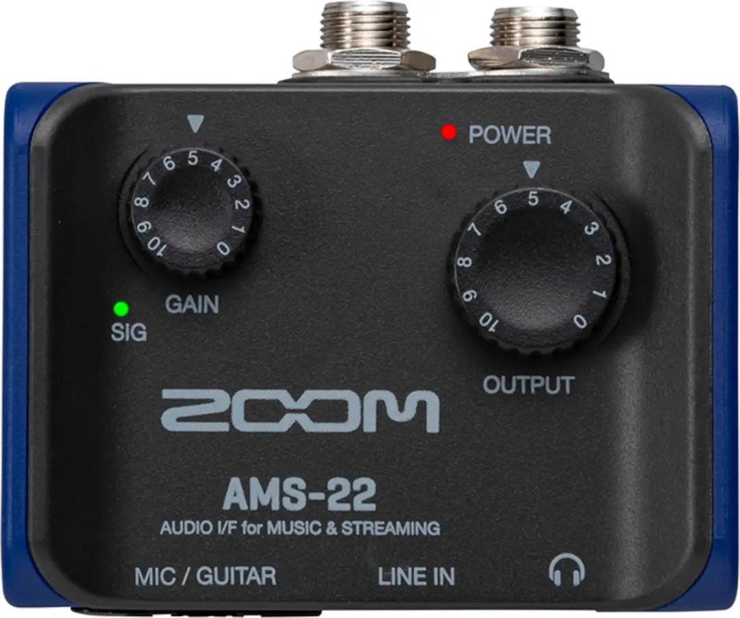 Zoom AMS-22 USB Audio Interface - PCM0017920-000 - afbeelding 6 van 6