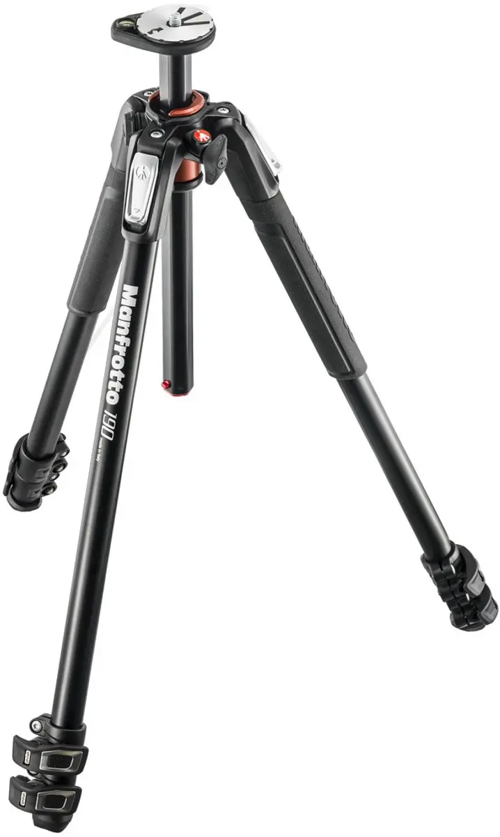 Manfrotto MT190XPRO3 Aluminium Driepoot - 3 Secties - Zwart
