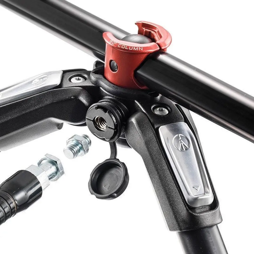 Manfrotto MT190XPRO3 Aluminium Driepoot - 3 Secties - Zwart