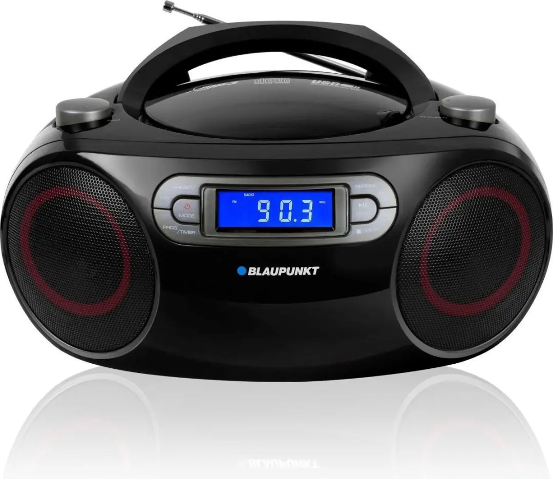 Blaupunkt BB18BK Draagbare CD-speler - Zwart - afbeelding 2 van 3