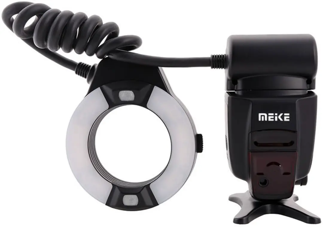 Meike MK-14EXT Macro Ringflitser Nikon - 4x AAA - Zwart - afbeelding 5 van 5