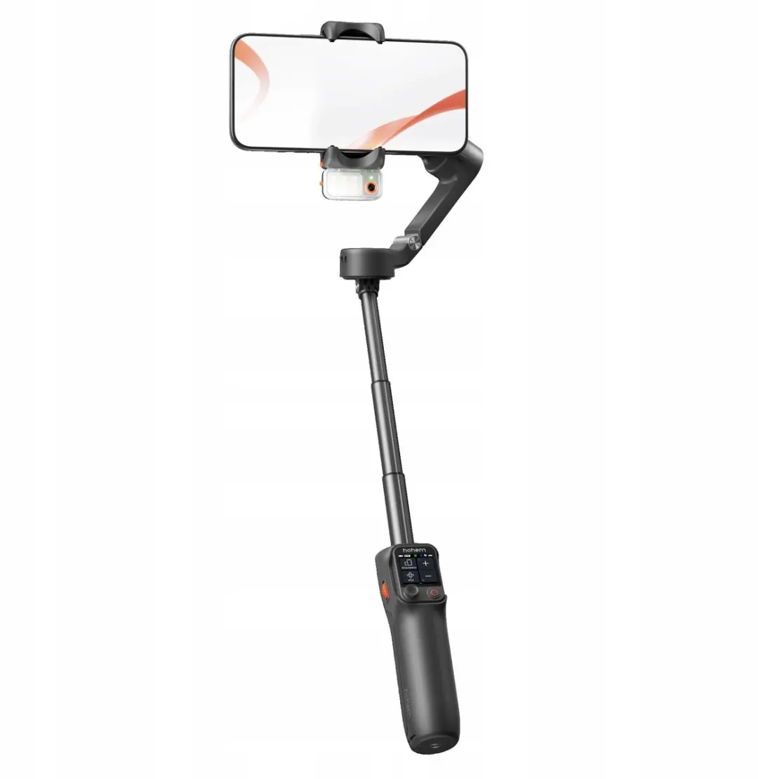 Hohem iSteady V3 ULTRA Gimbal - AI LED Lamp & Afstandsbediening - Zwart