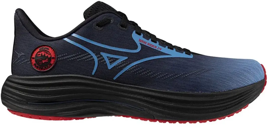 Mizuno Wave Rider 29 Hardloopschoenen - Blauw EU 37 - afbeelding 6 van 6