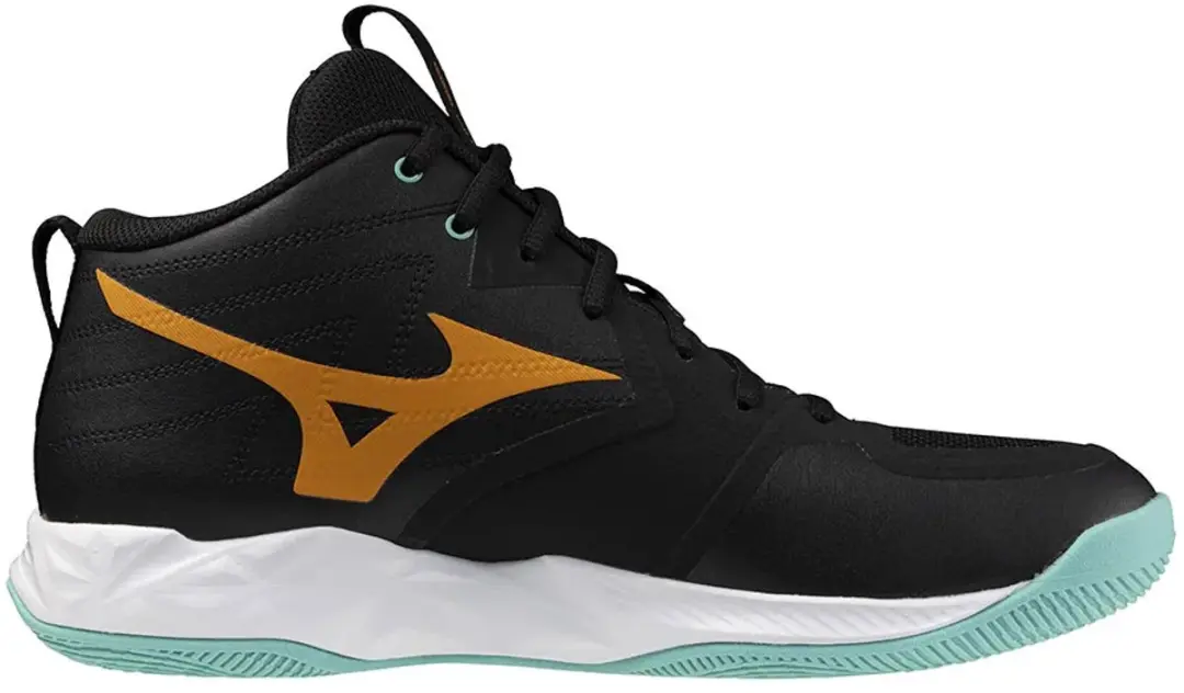 Mizuno Wave Momentum Pro Mid Indoor Schoenen - EU 50 - Zwart - afbeelding 2 van 3