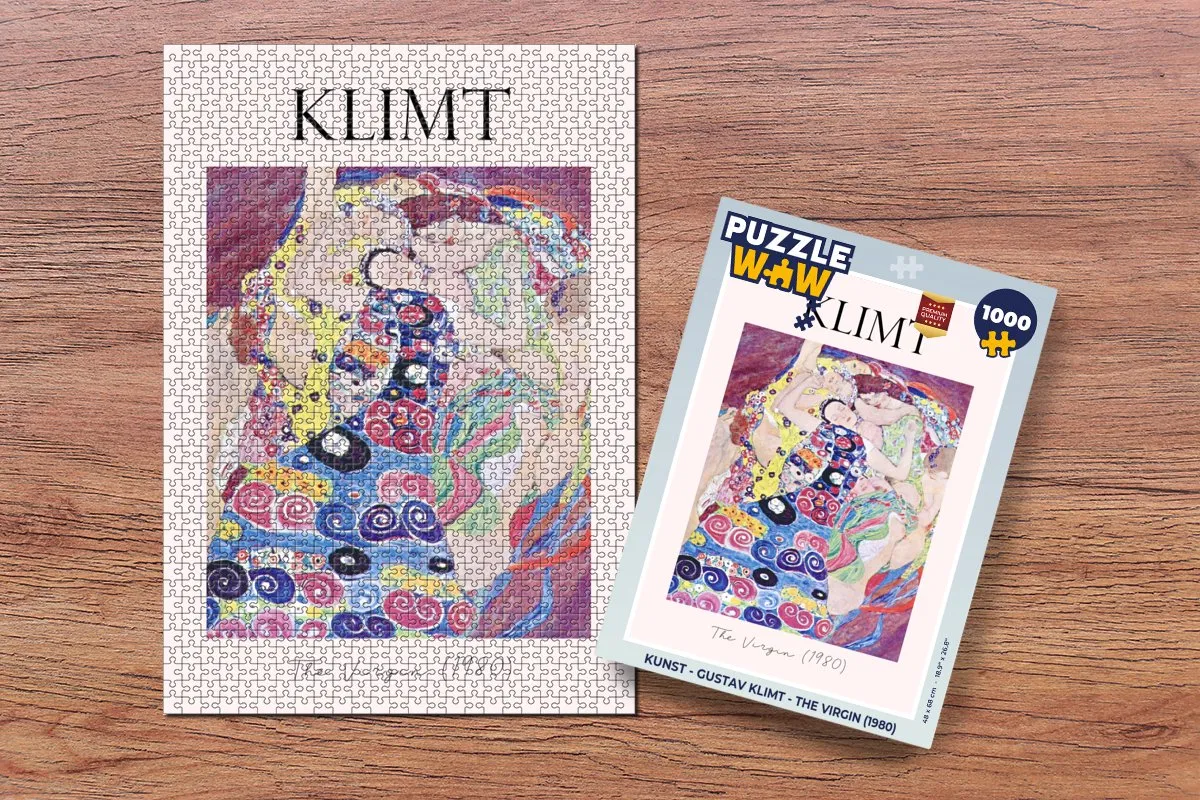 PuzzleWow Gustav Klimt The Virgin Legpuzzel 1000 Stuks - Multicolor