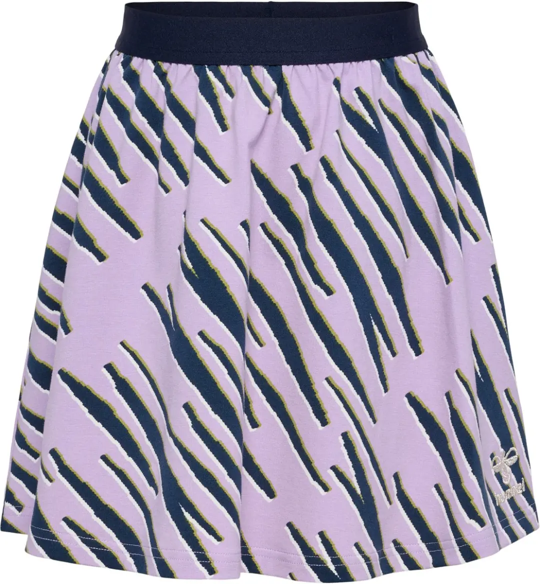 Hummel Rushy AOP Rok - 122cm - Orchid Bloom - afbeelding 6 van 6