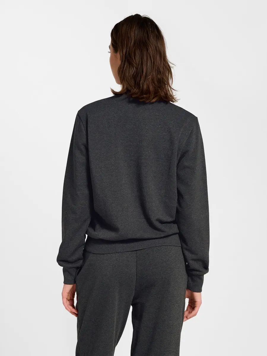 Hummel Pulse Sweat Crewneck - Donkergrijs - afbeelding 2 van 6