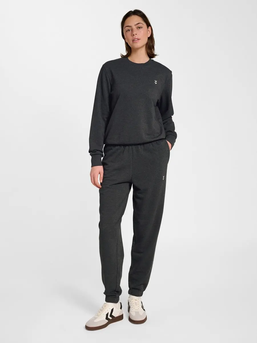 Hummel Pulse Sweat Crewneck - Donkergrijs - afbeelding 3 van 6