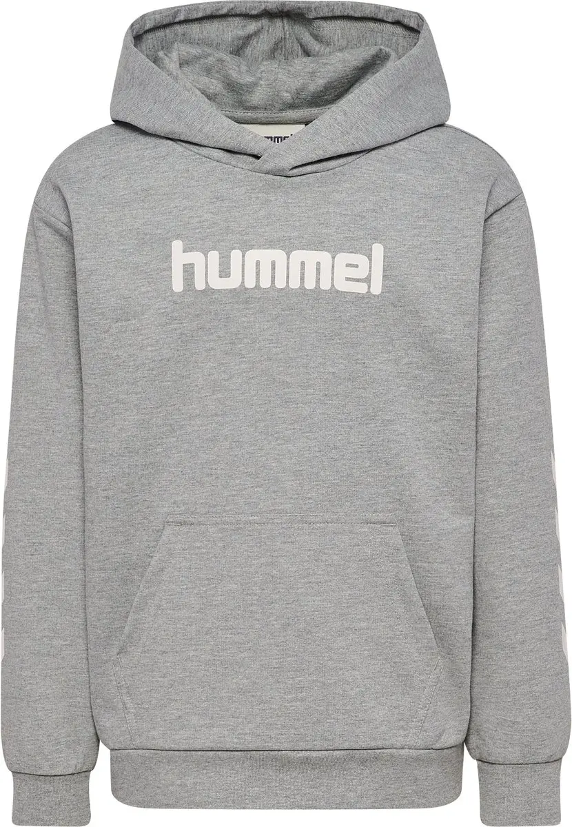 Hummel Junior Logo Hoodie - Grijs Melange 110 - afbeelding 6 van 6