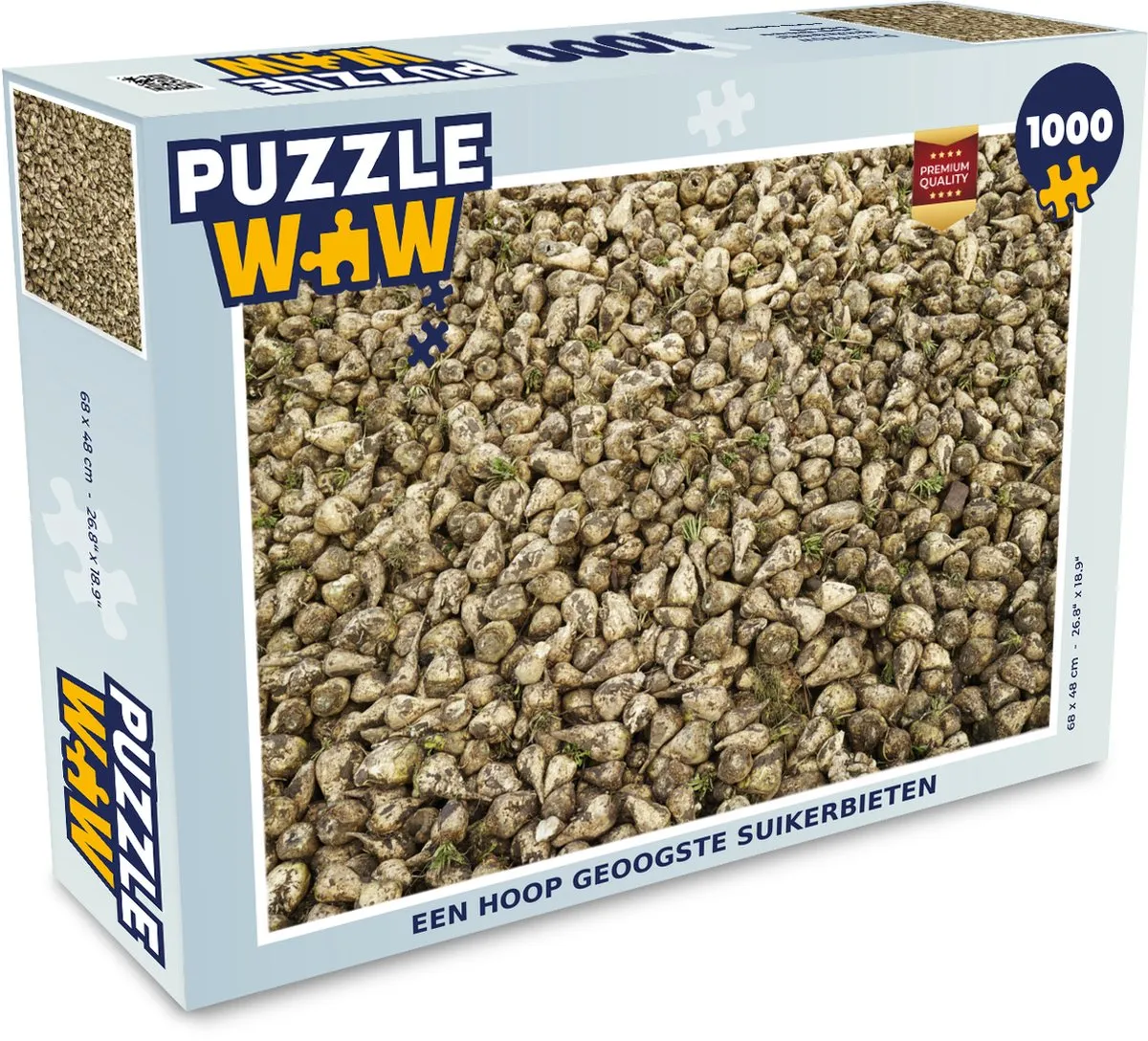 PuzzleWow Legpuzzel 1000 Stuks Multicolor