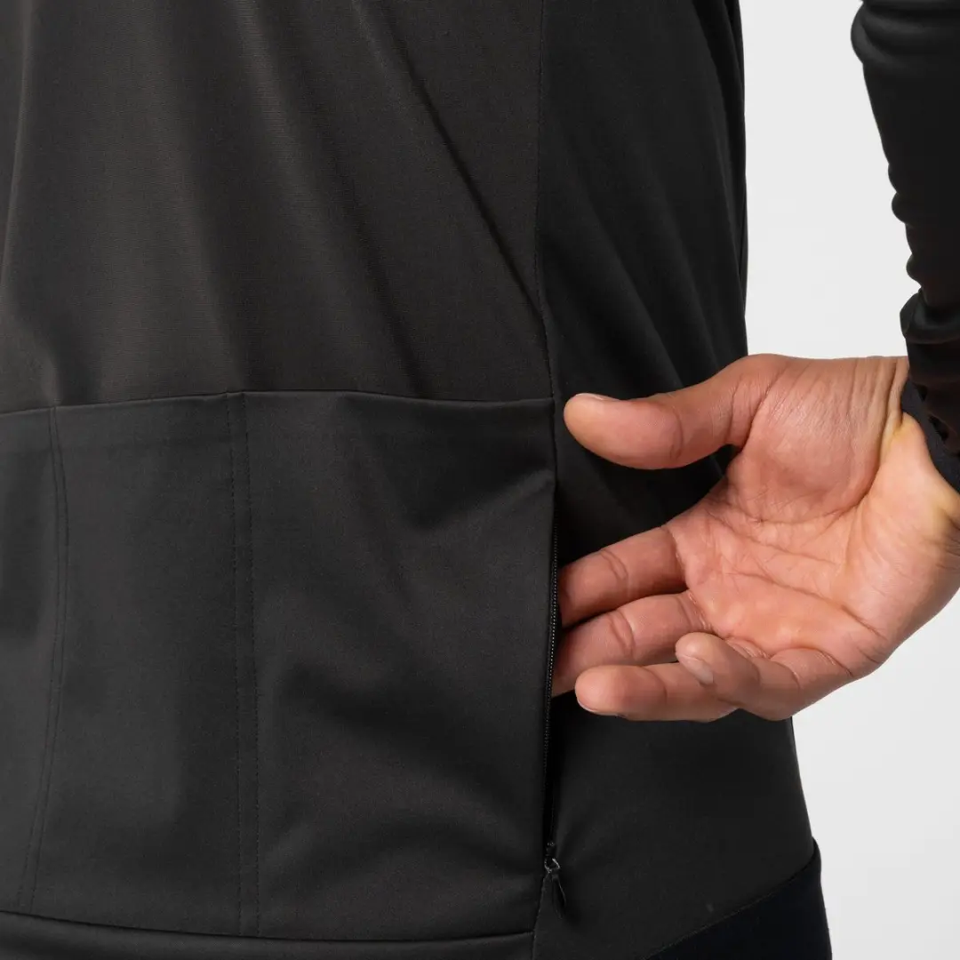 AGU Performance Winterjack Heren Softshell Fietsjack 44321400-000-03 - Zwart S - afbeelding 6 van 6
