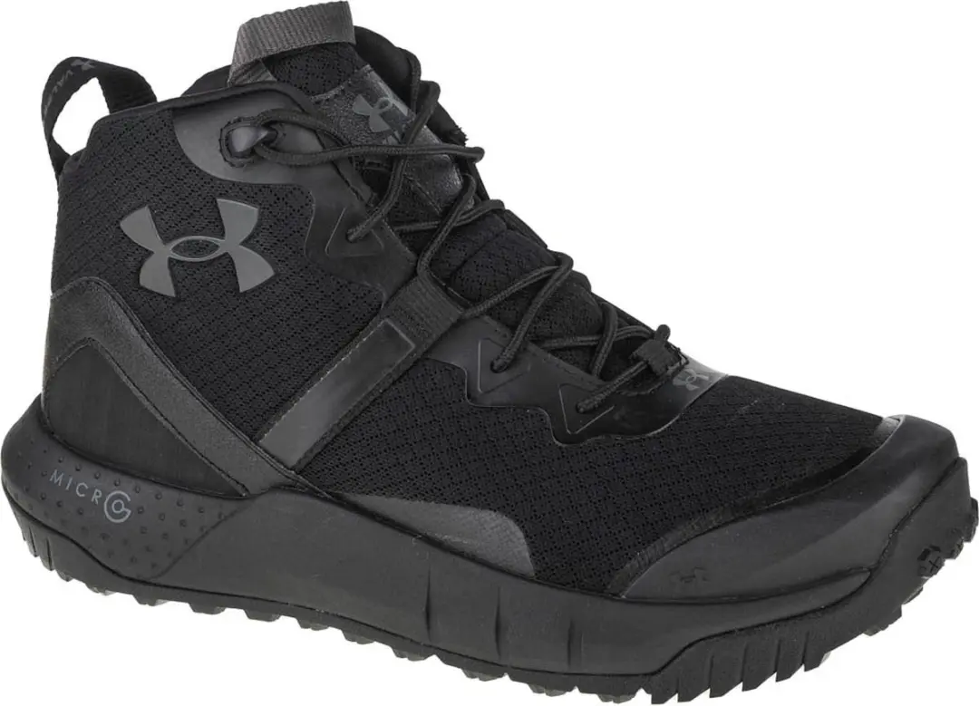Under Armour Micro G Valsetz Mid, Mannen, Zwart, Laarzen, maat: 42,5
