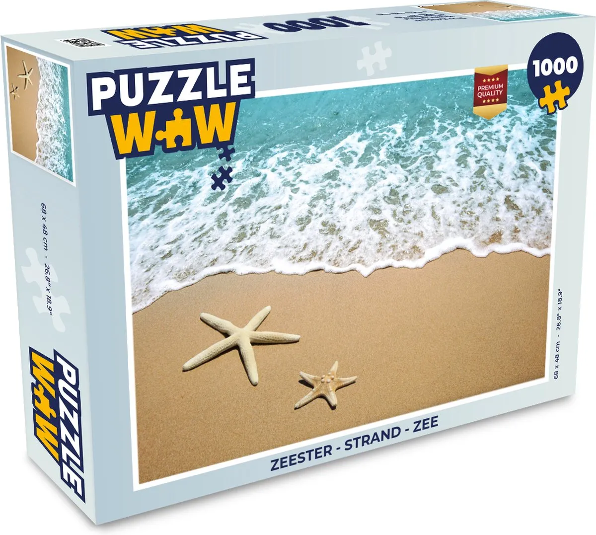 PuzzleWow Zeester Legpuzzel 1000 Stuks