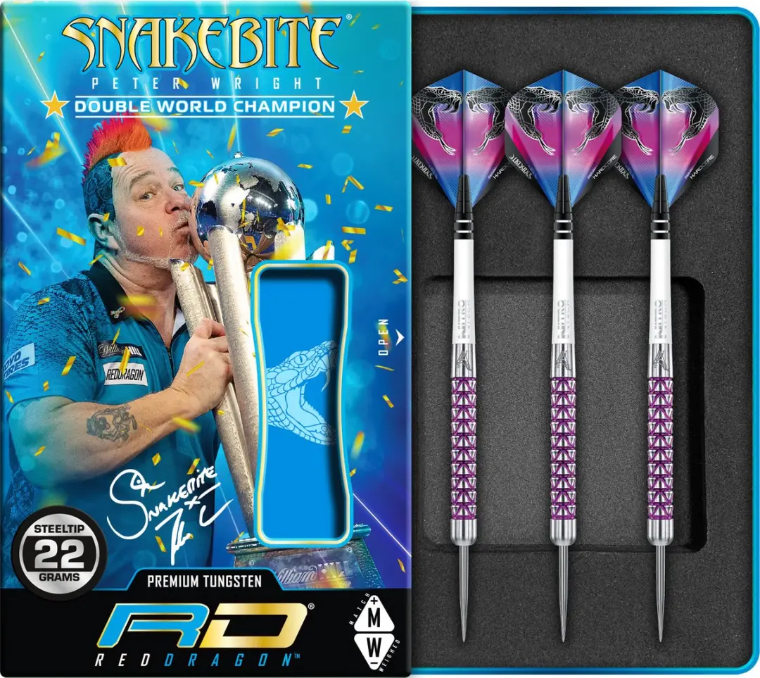 Red Dragon Peter Wright Snakebite Vyper 90%