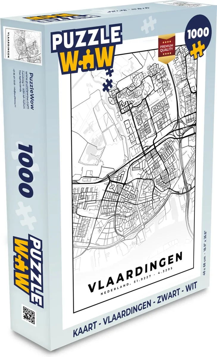 PuzzleWow Legpuzzel 1000 Stuks