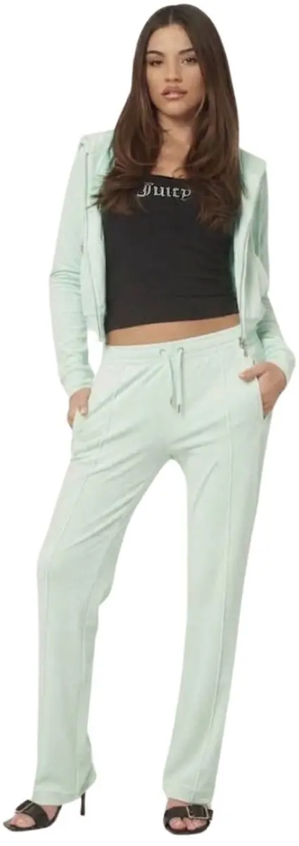 Juicy Couture Juicy Couture Tina Outline Trackpant With Diamante Br