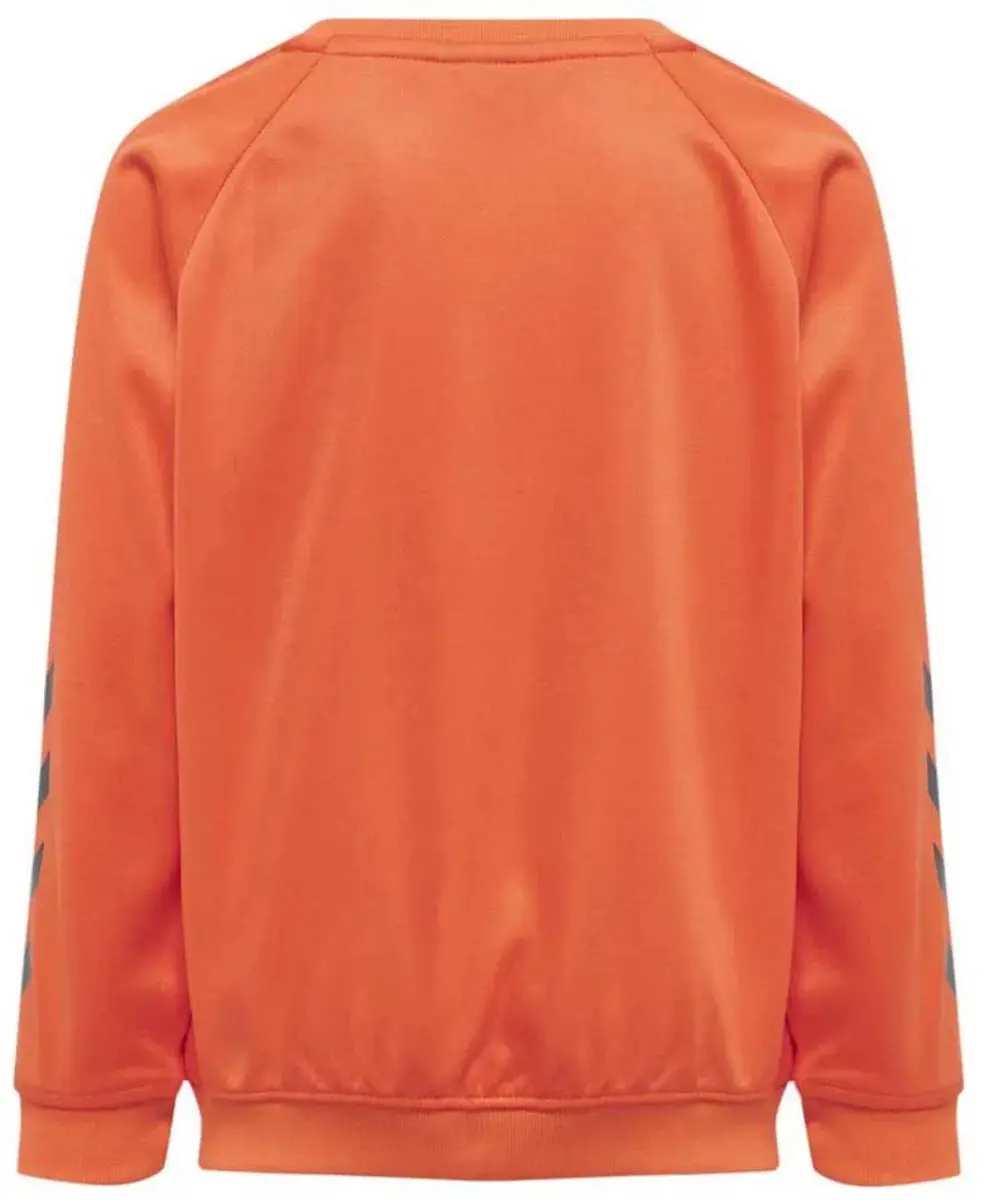 Hummel Promo Poly Sweatshirt - Oranje - 116 cm - afbeelding 2 van 4