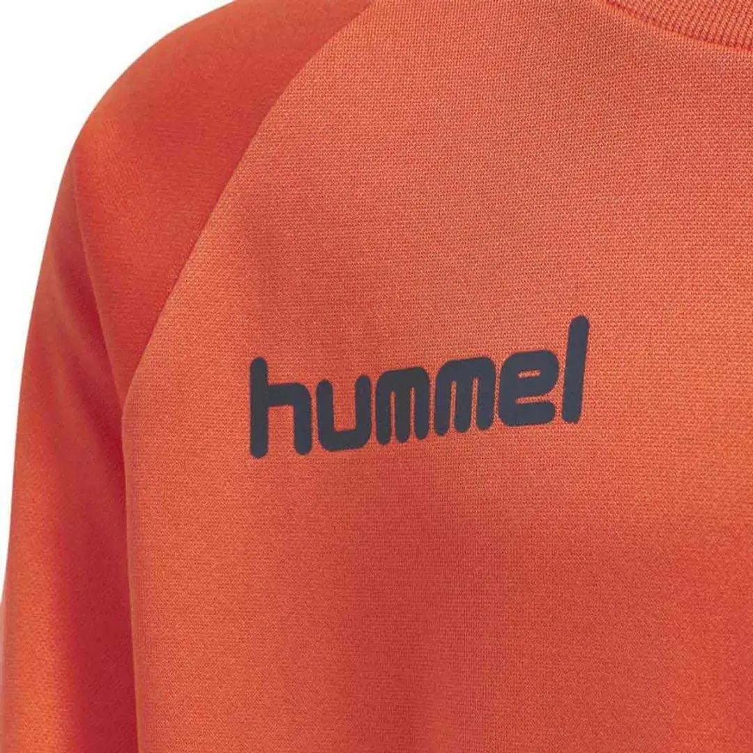 Hummel Promo Poly Sweatshirt - Oranje - 116 cm - afbeelding 4 van 4