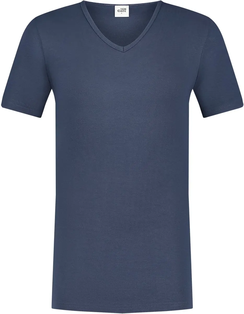 Ten Cate thermo t-shirt v-hals navy voor Heren
