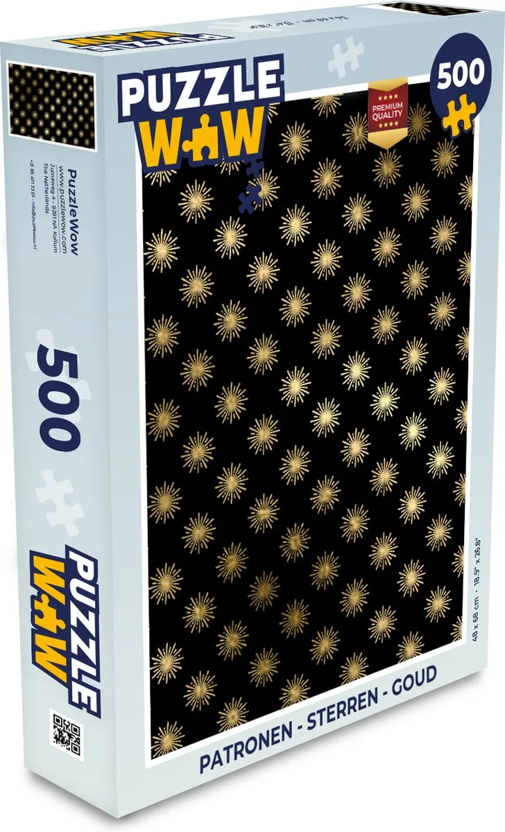 PuzzleWow Sterren Legpuzzel 500 Stuks