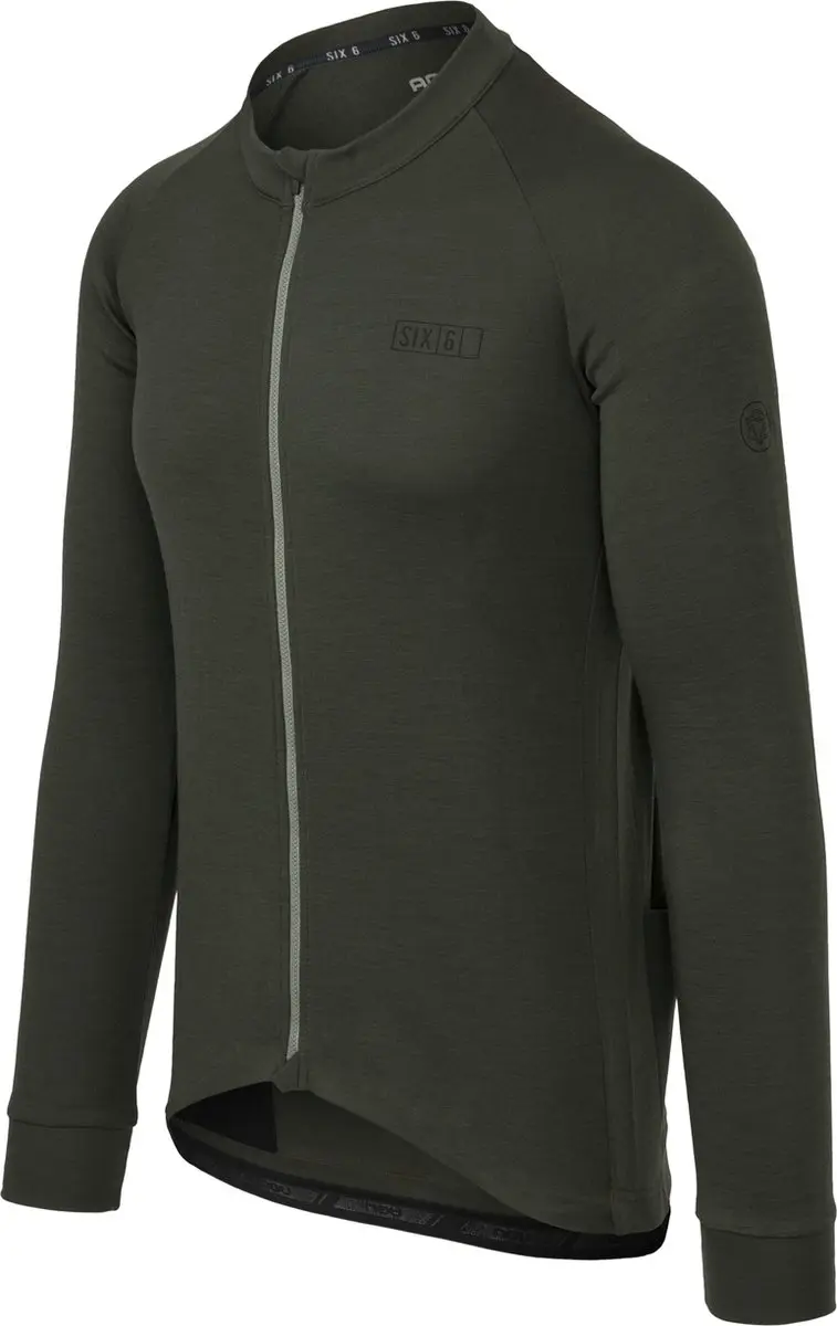 AGU Merino Fietsshirt Lange Mouwen SIX6 Heren
