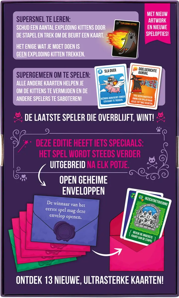 Exploding Kittens Curse You Kaartspel - 2-5 Spelers