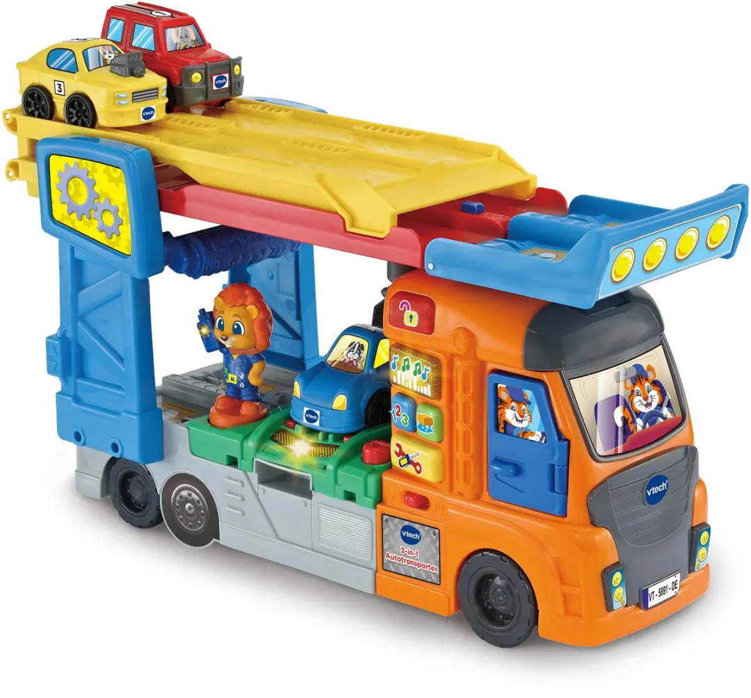 VTech Toet Toet Auto's 3-in-1 Autotransporter - Meerkleurig - afbeelding 5 van 6