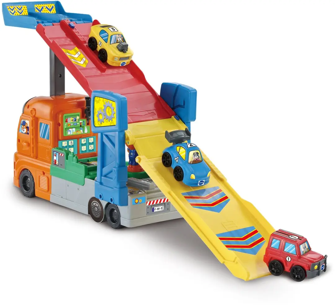 VTech Toet Toet Auto's 3-in-1 Autotransporter - Meerkleurig - afbeelding 3 van 6