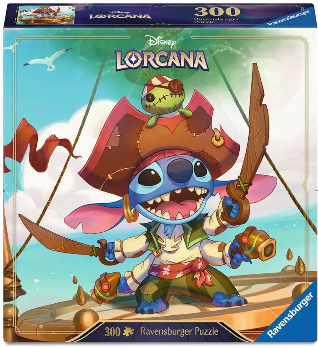 Ravensburger Lorcana Stitch Alien Buccaneer Puzzel 300 Stukjes