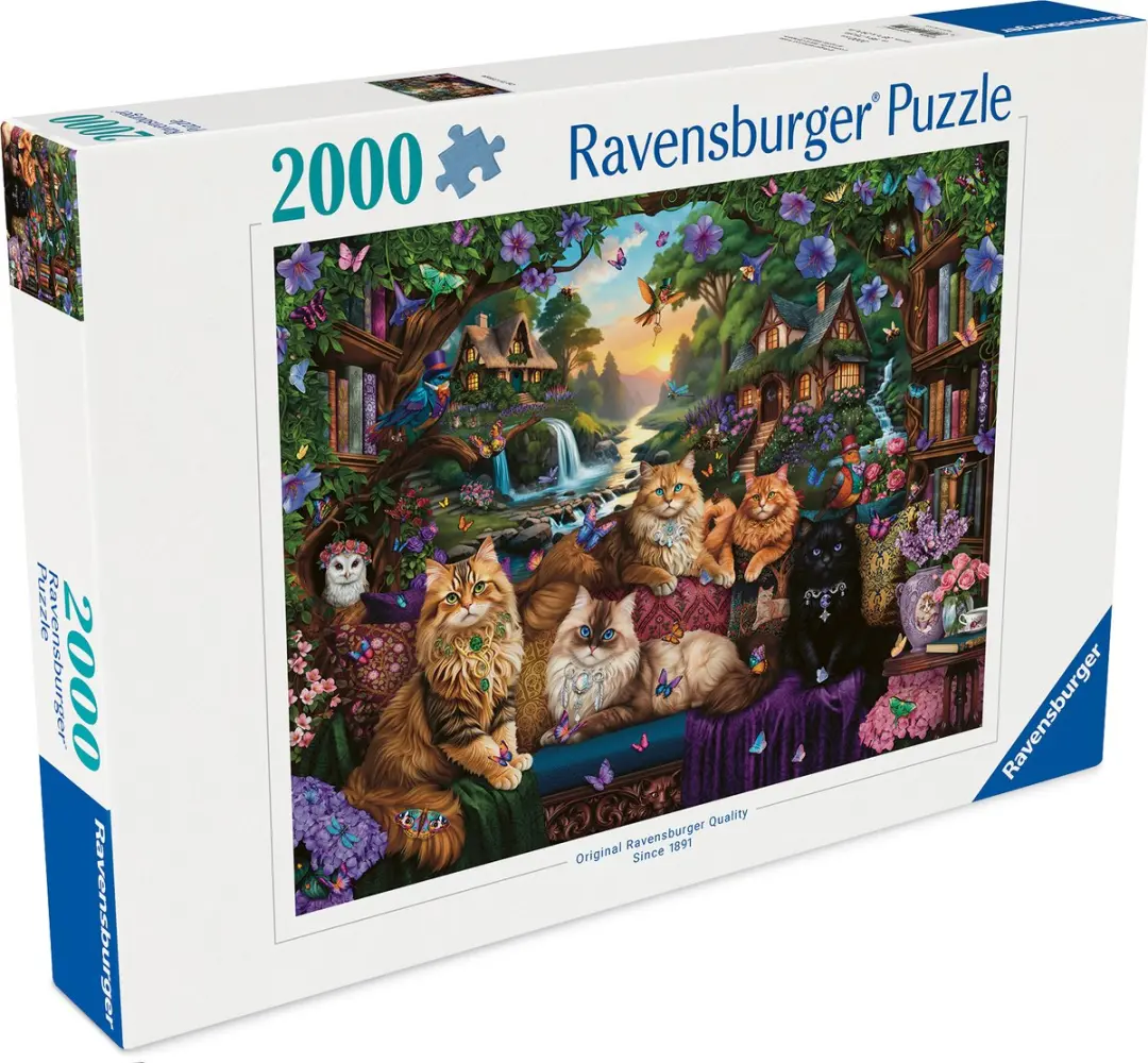 Ravensburger Cat Tail Cottage Legpuzzel 2000 Stuks