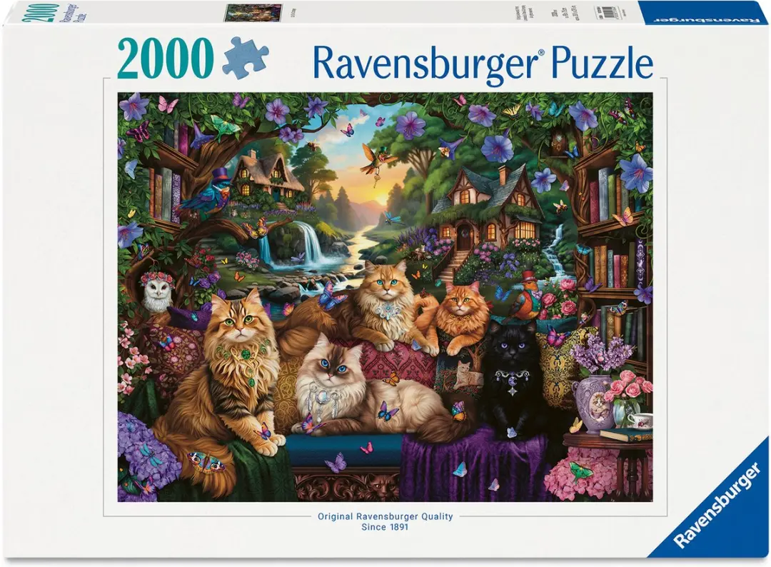 Ravensburger Cat Tail Cottage Legpuzzel 2000 Stuks